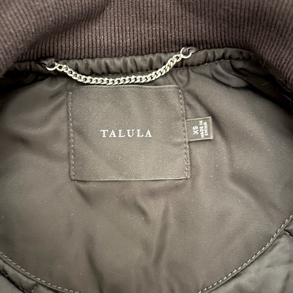 Aritzia Talula Black bomber jacket - Picture 4 of 5